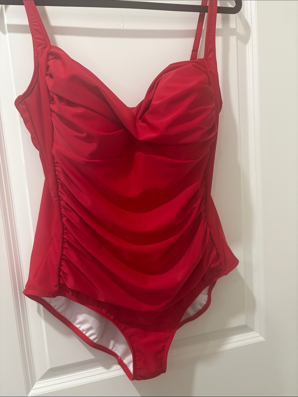 NEW! VENUS Red One-Piece Swimsuit with Sweetheart Neckline